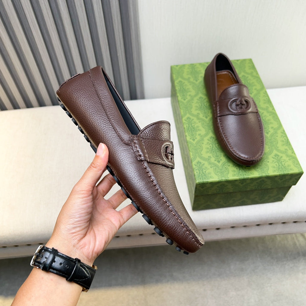 Gucci Premium Leather Loafers