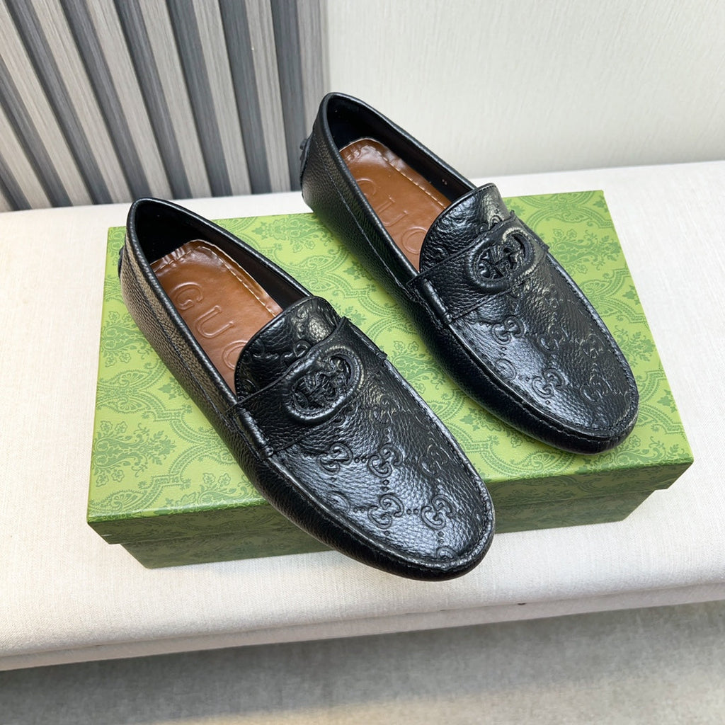 Gucci Premium Leather Loafers