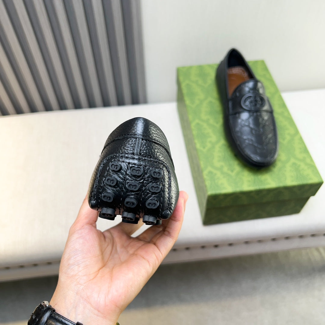 Gucci Premium Leather Loafers