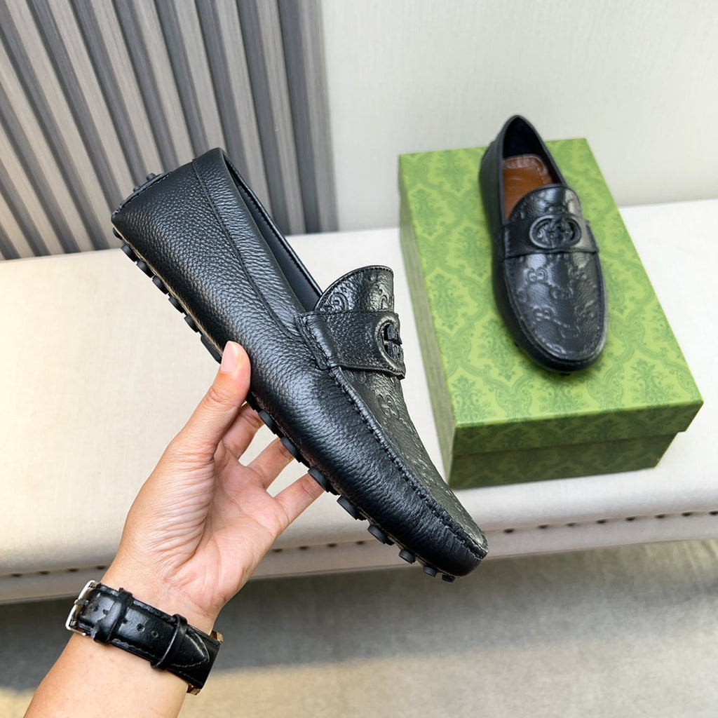 Gucci Premium Leather Loafers