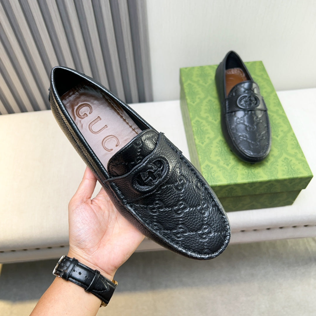 Gucci Premium Leather Loafers