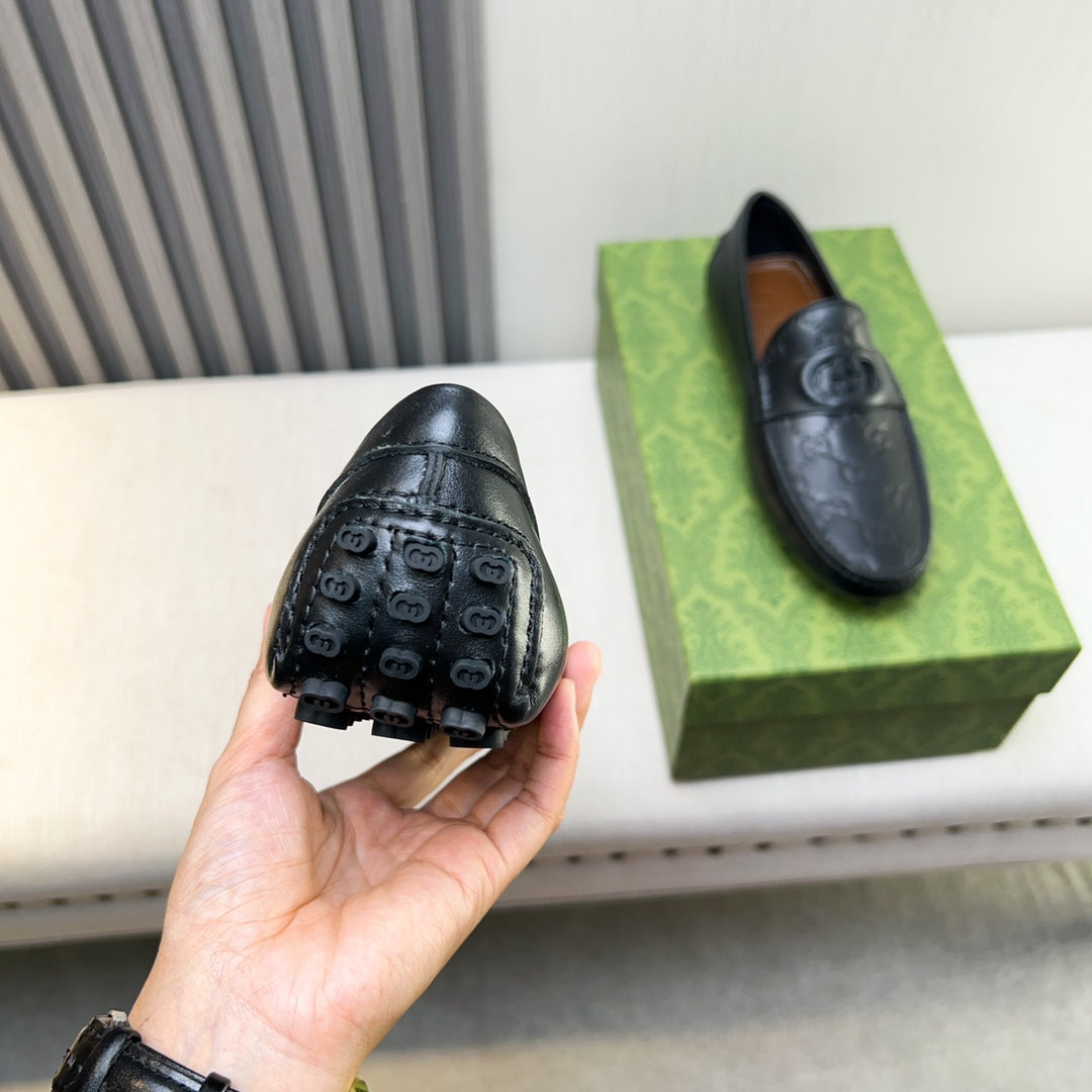 Gucci Premium Leather Loafers