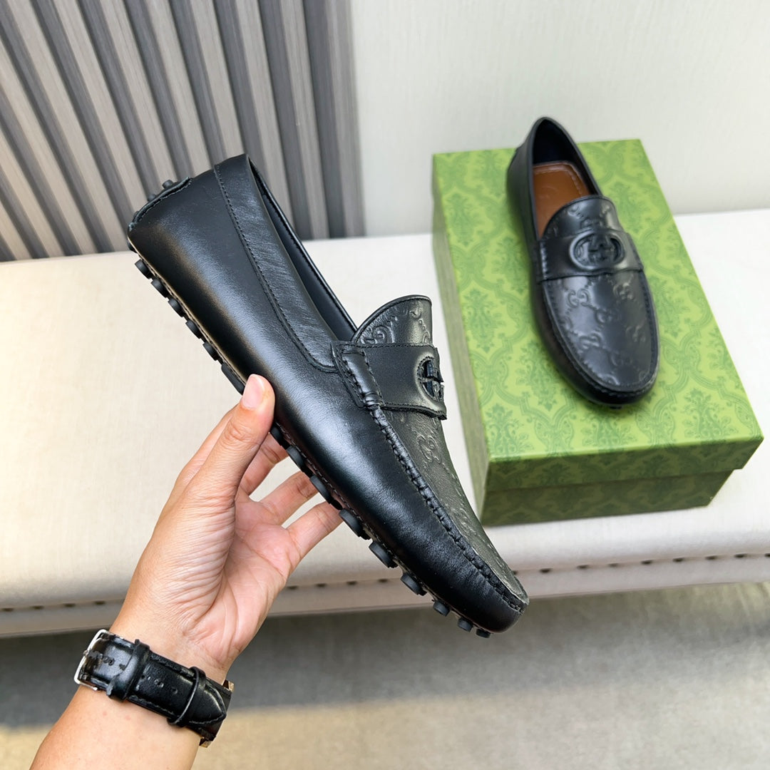 Gucci Premium Leather Loafers