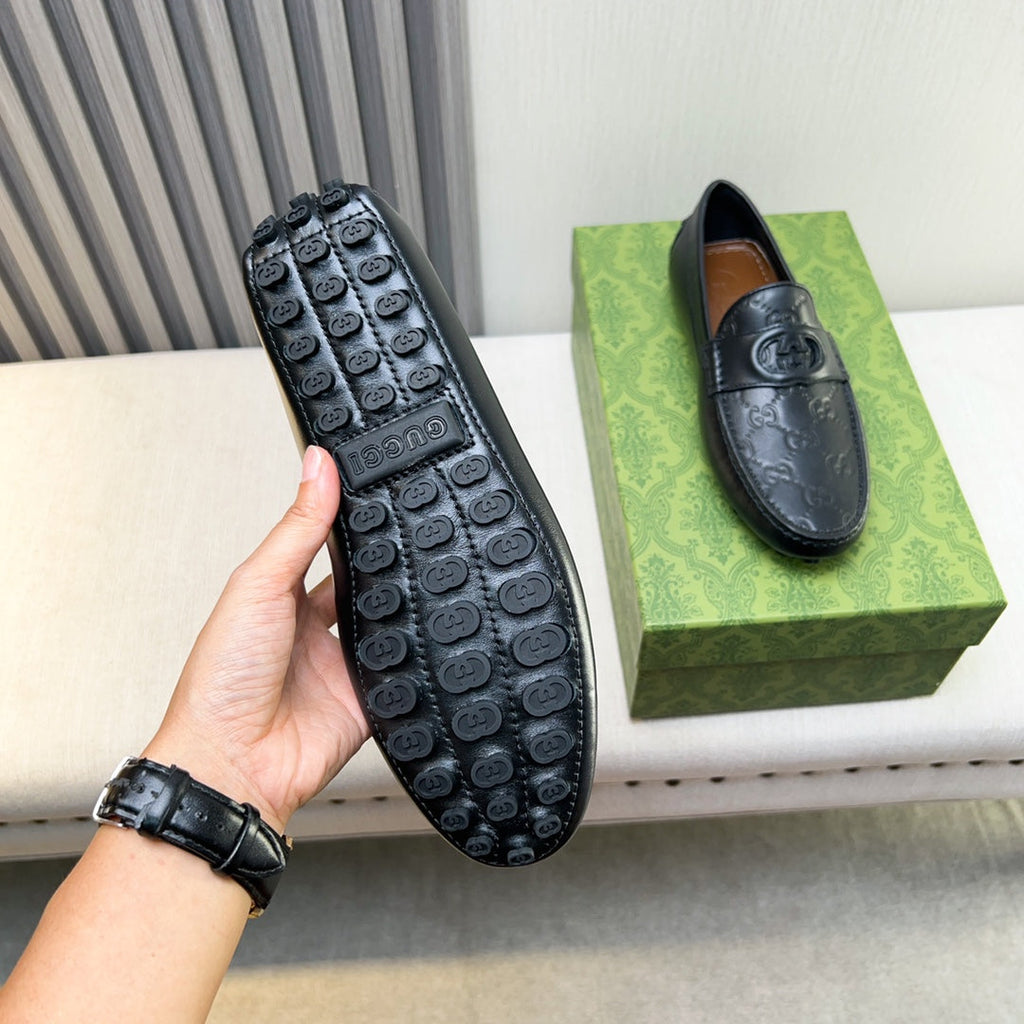 Gucci Premium Leather Loafers