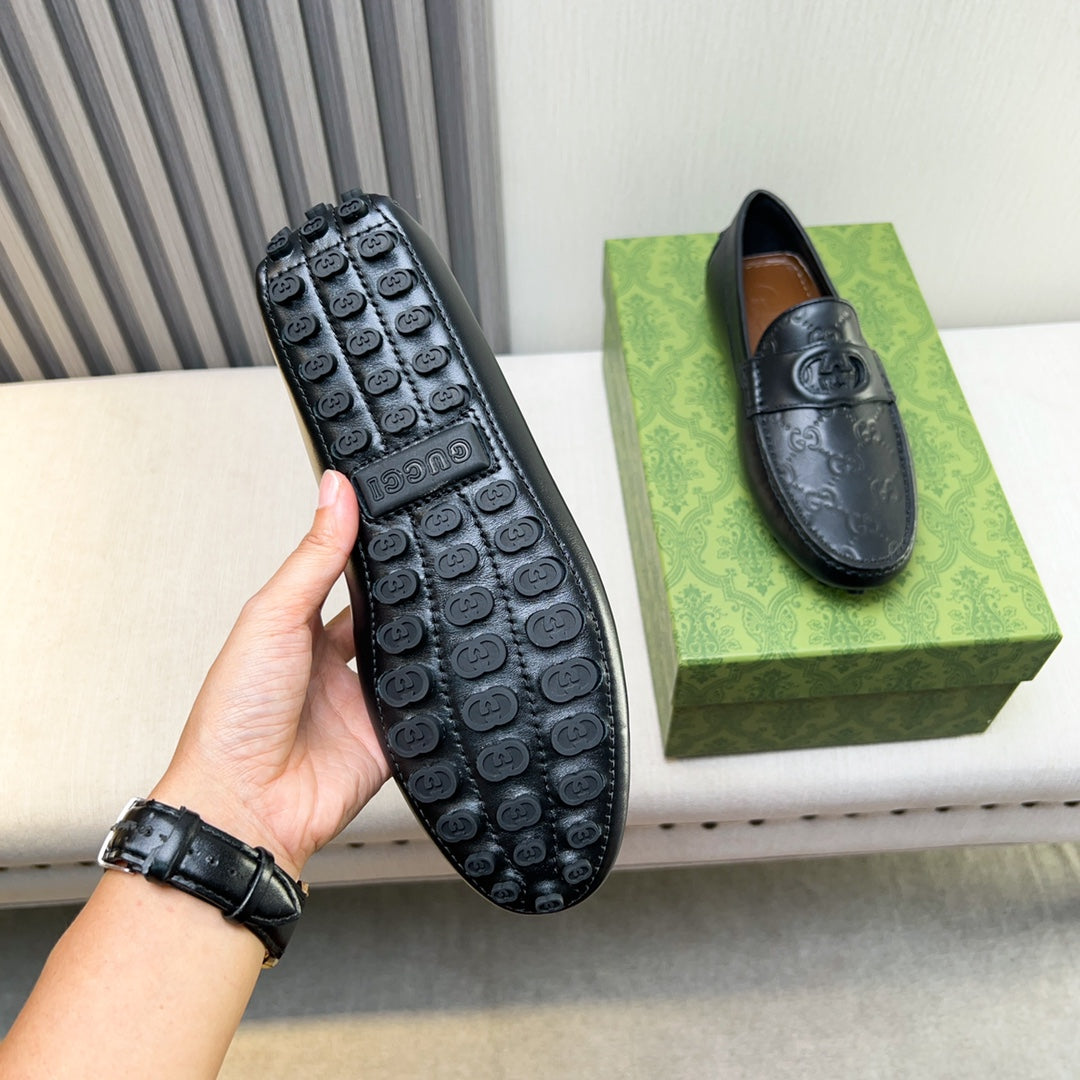 Gucci Premium Leather Loafers