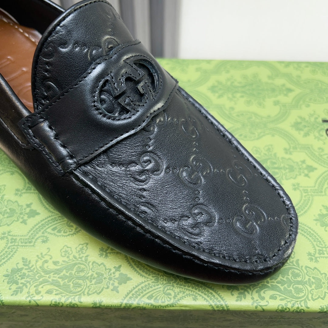 Gucci Premium Leather Loafers
