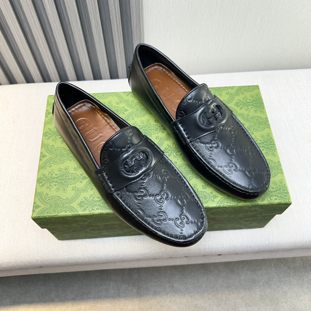 Gucci Premium Leather Loafers