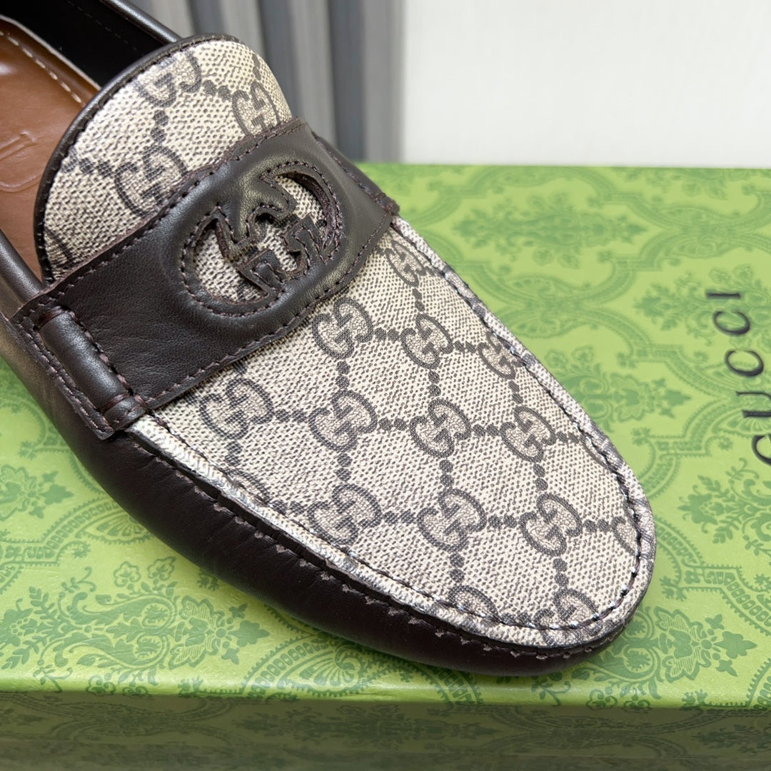 Gucci Premium Leather Loafers