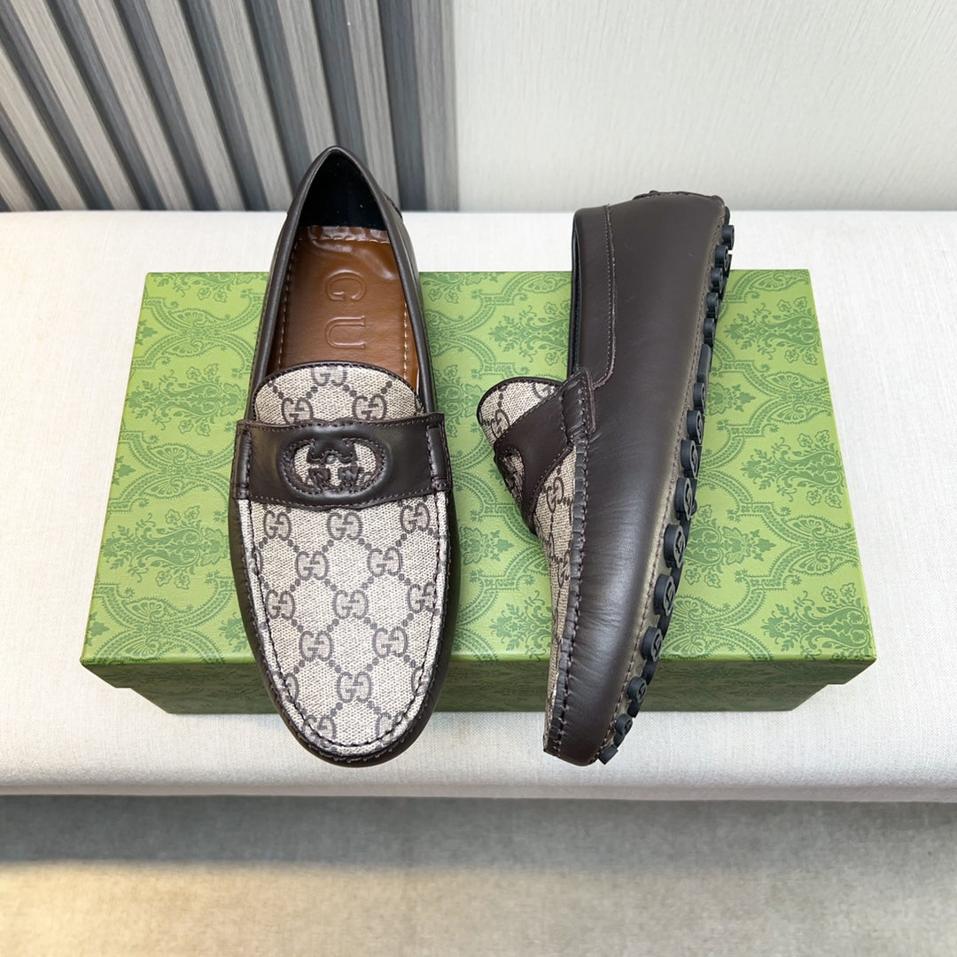 Gucci Premium Leather Loafers