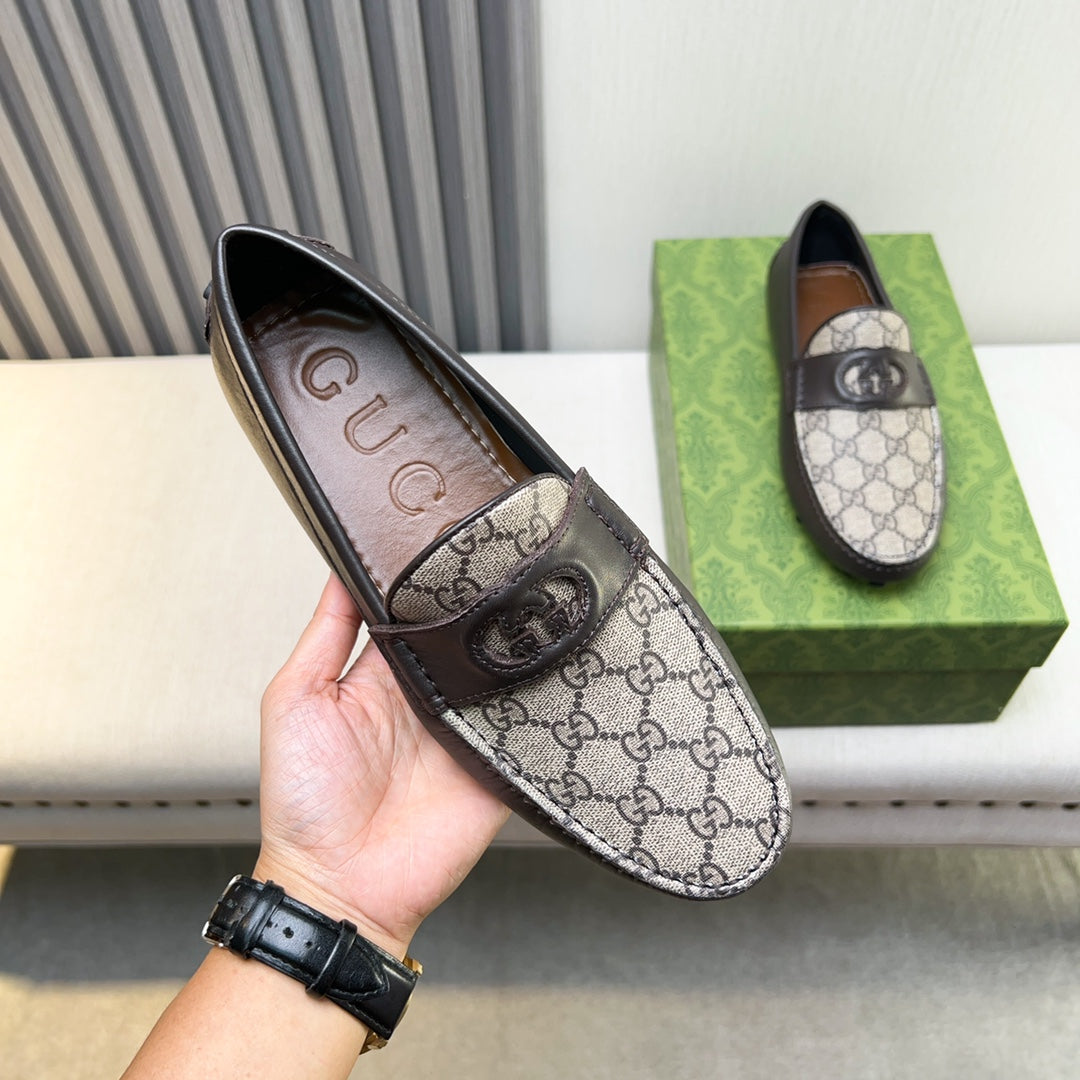 Gucci Premium Leather Loafers