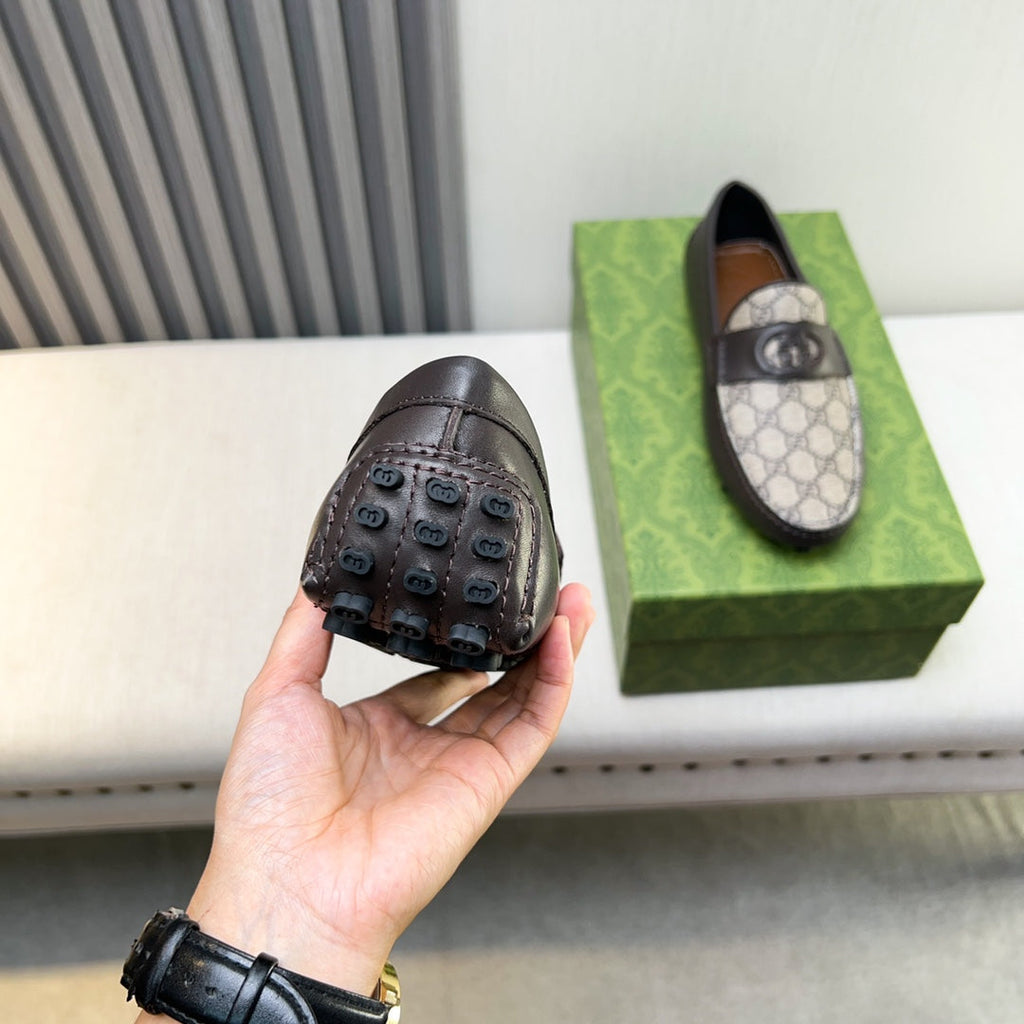 Gucci Premium Leather Loafers