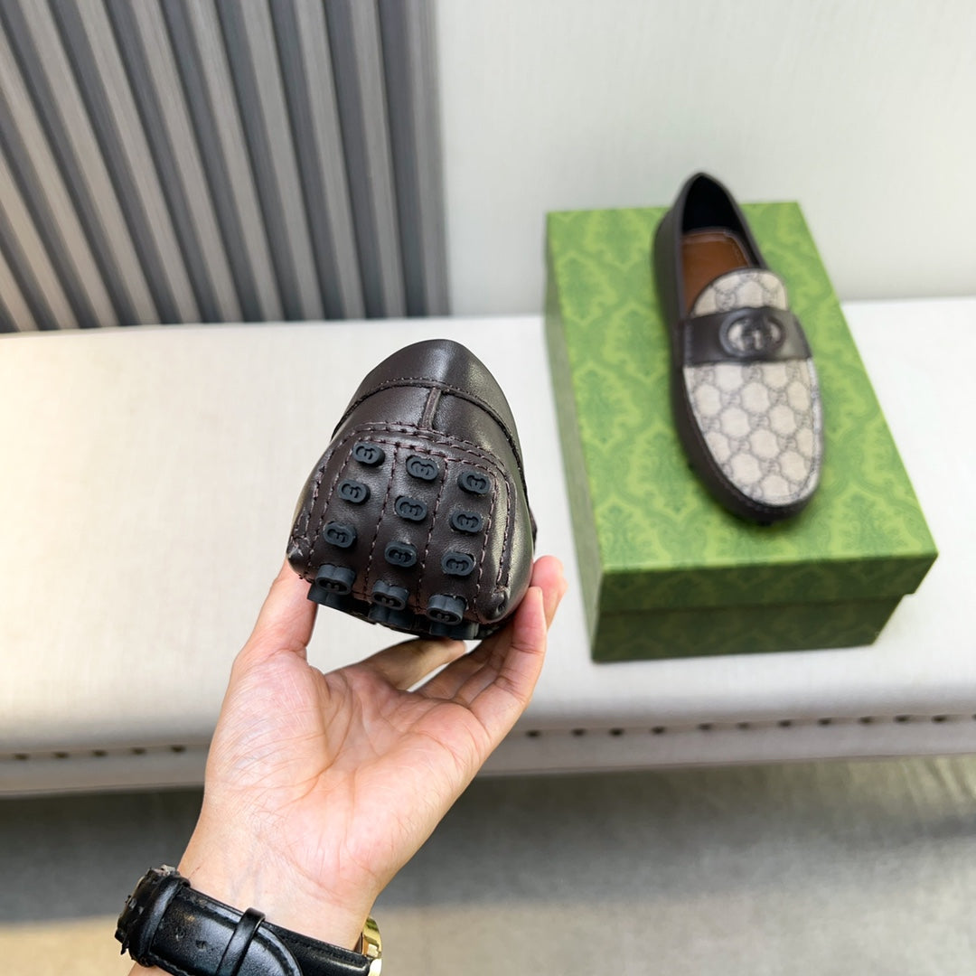 Gucci Premium Leather Loafers