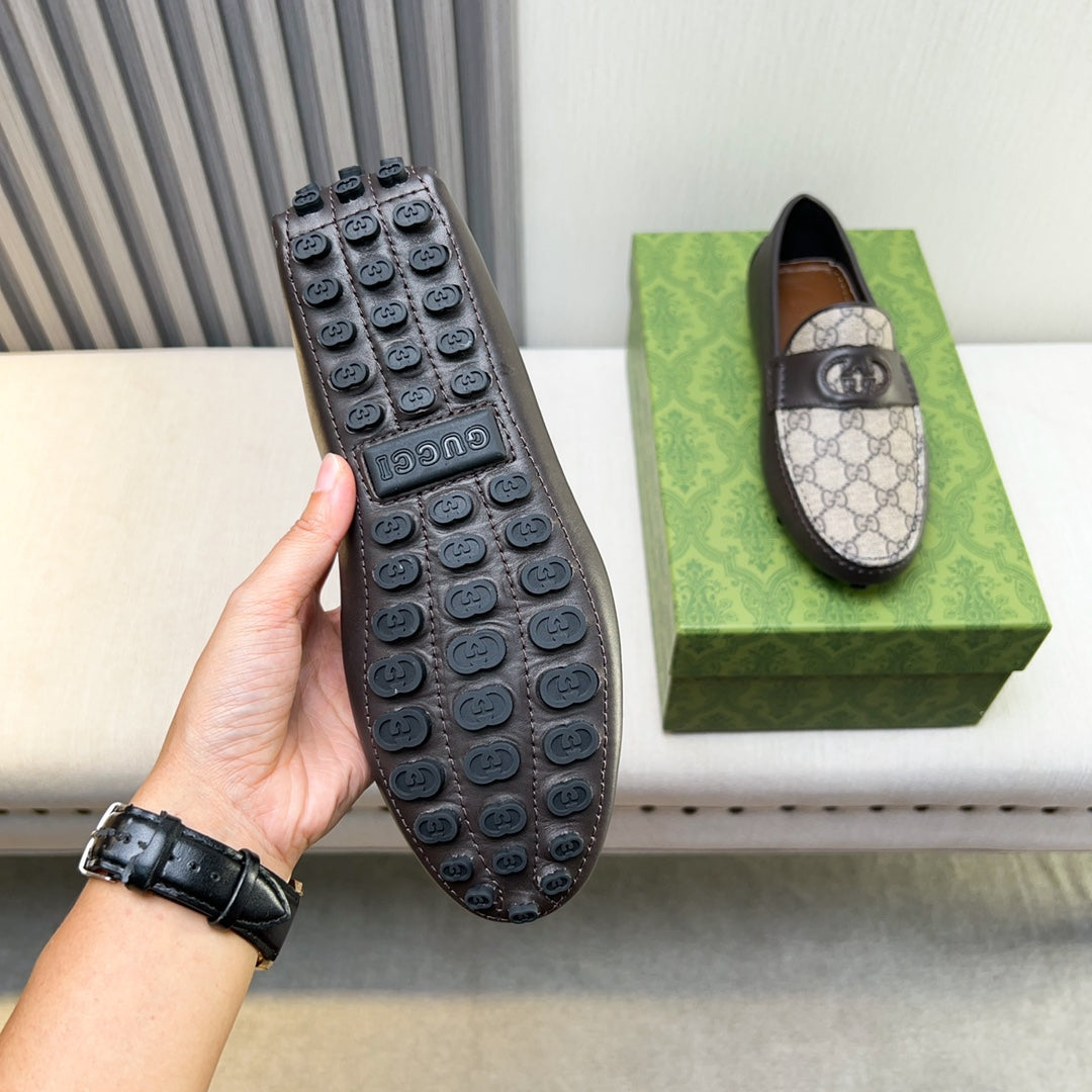 Gucci Premium Leather Loafers