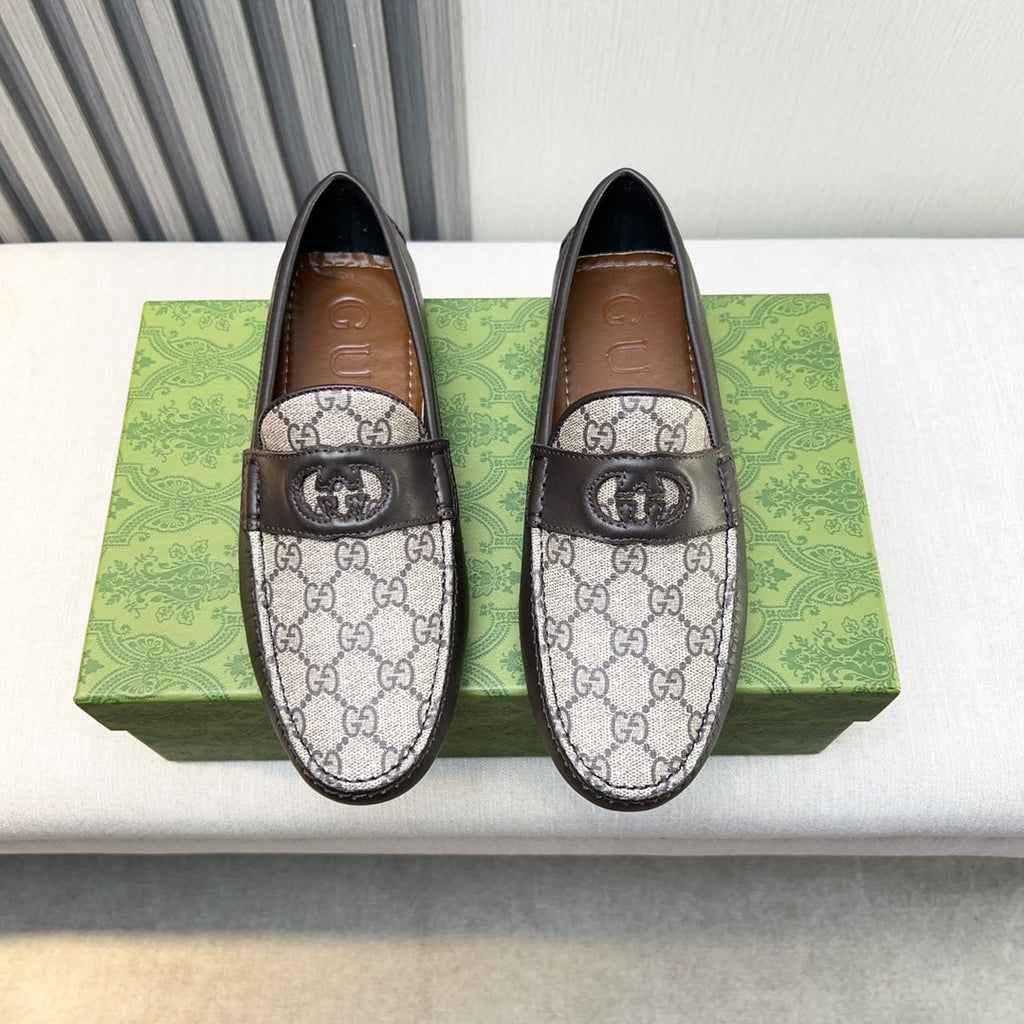 Gucci Premium Leather Loafers