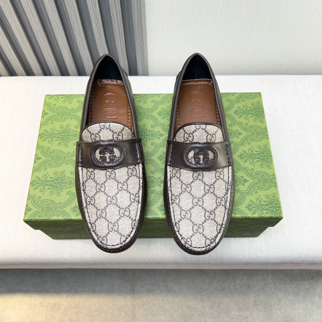 Gucci Premium Leather Loafers