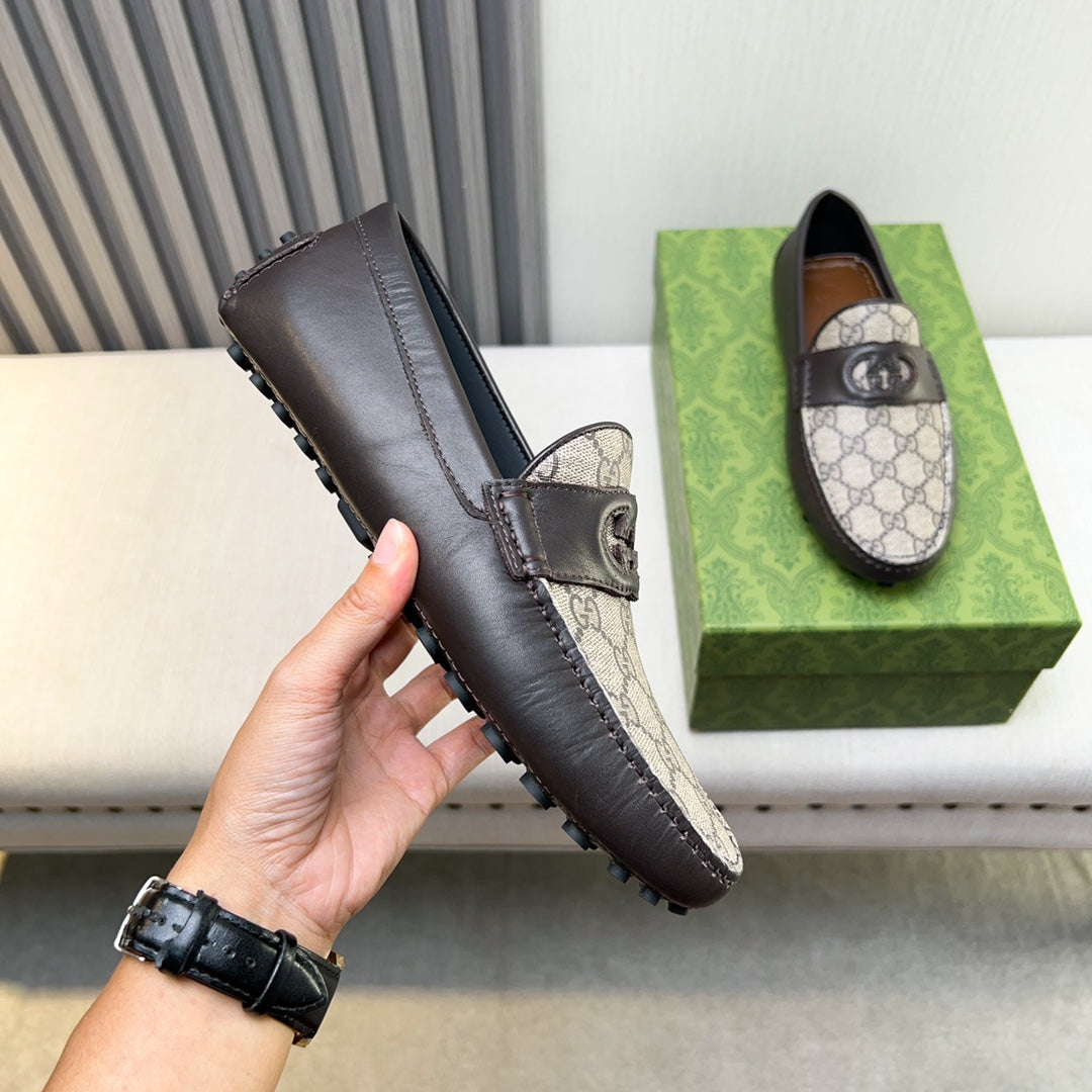 Gucci Premium Leather Loafers