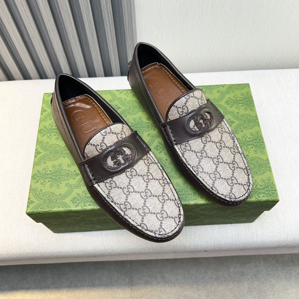 Gucci Premium Leather Loafers