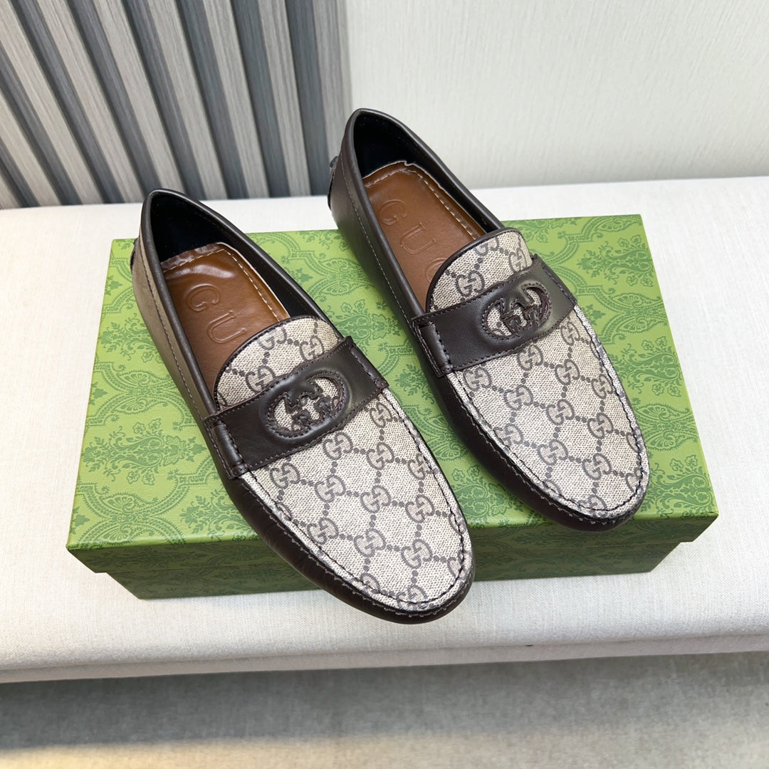 Gucci Premium Leather Loafers