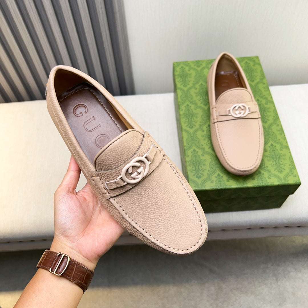 Gucci Premium Leather Loafers