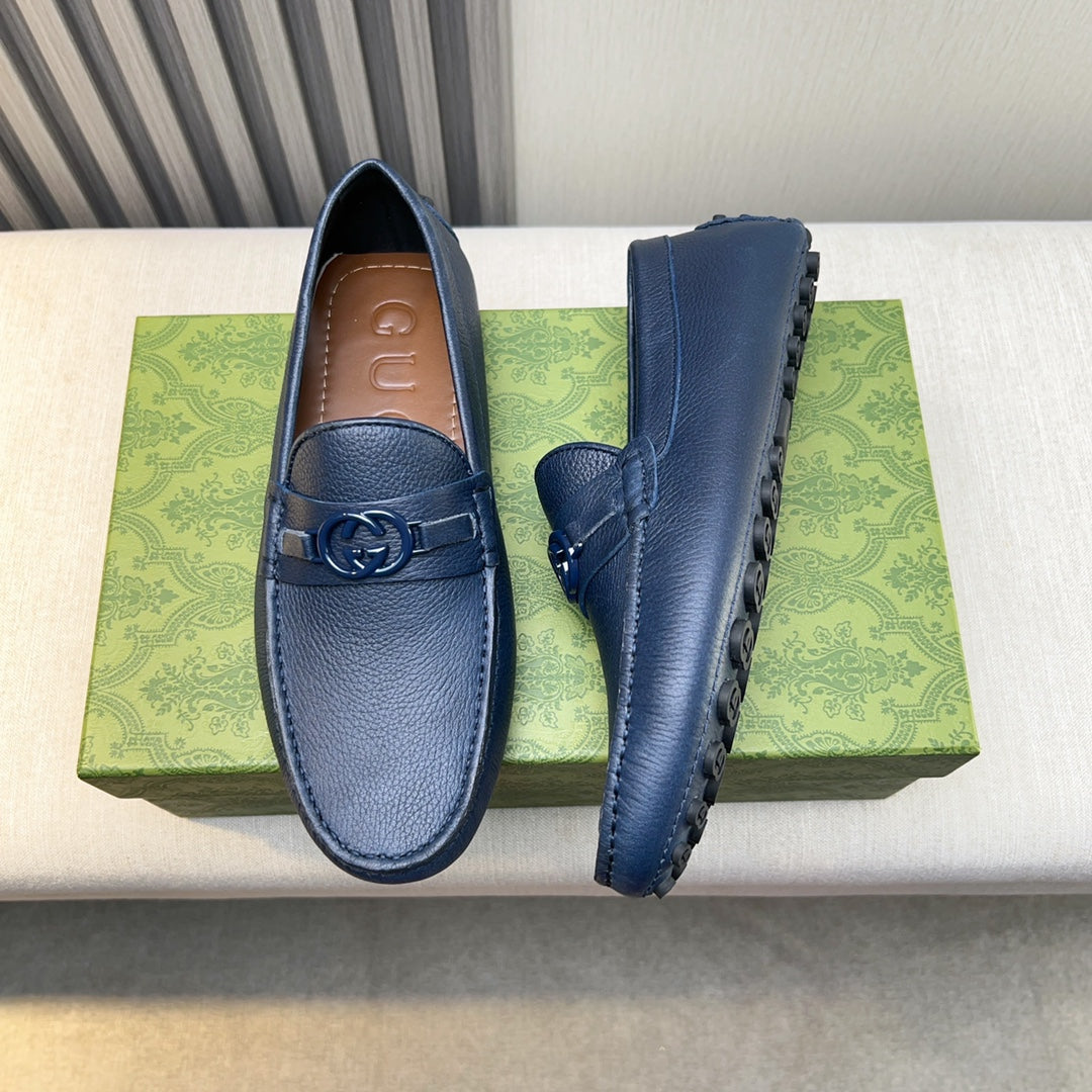 Gucci Premium Leather Loafers