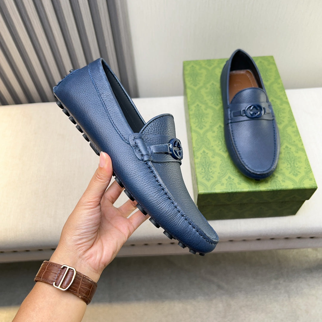 Gucci Premium Leather Loafers