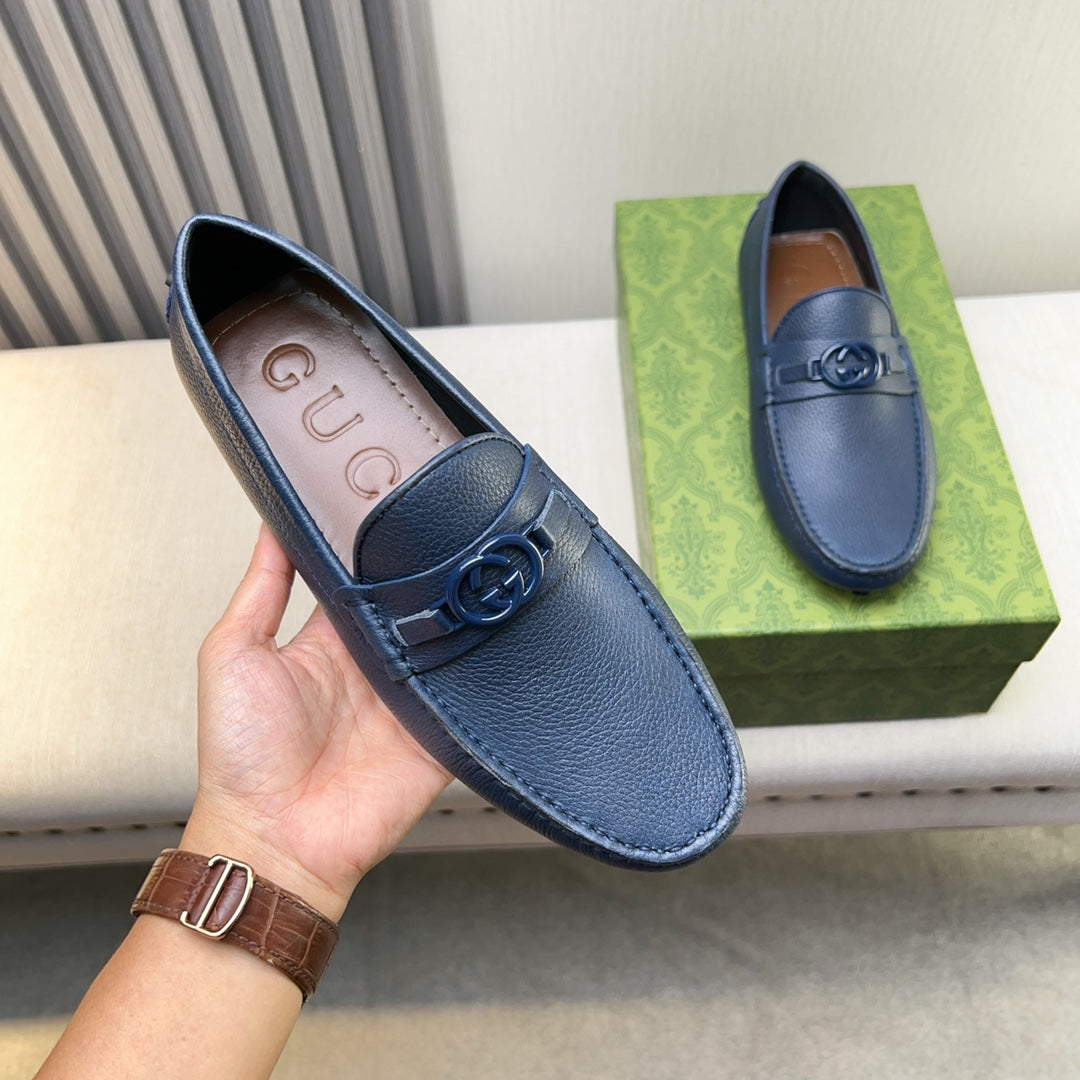 Gucci Premium Leather Loafers