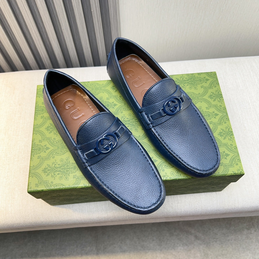 Gucci Premium Leather Loafers