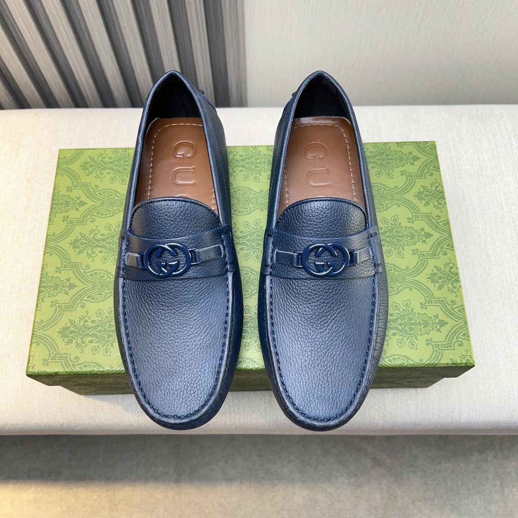Gucci Premium Leather Loafers