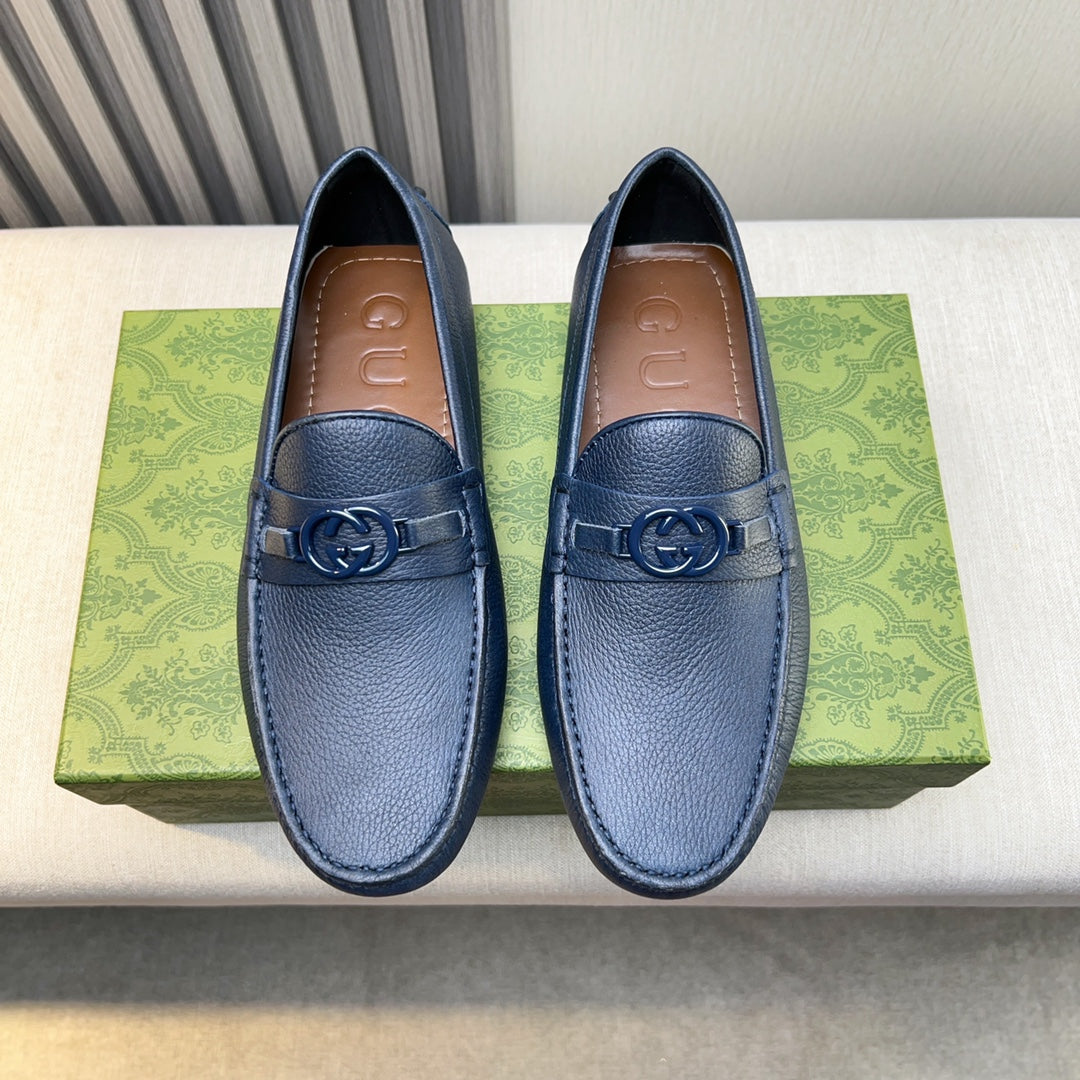 Gucci Premium Leather Loafers