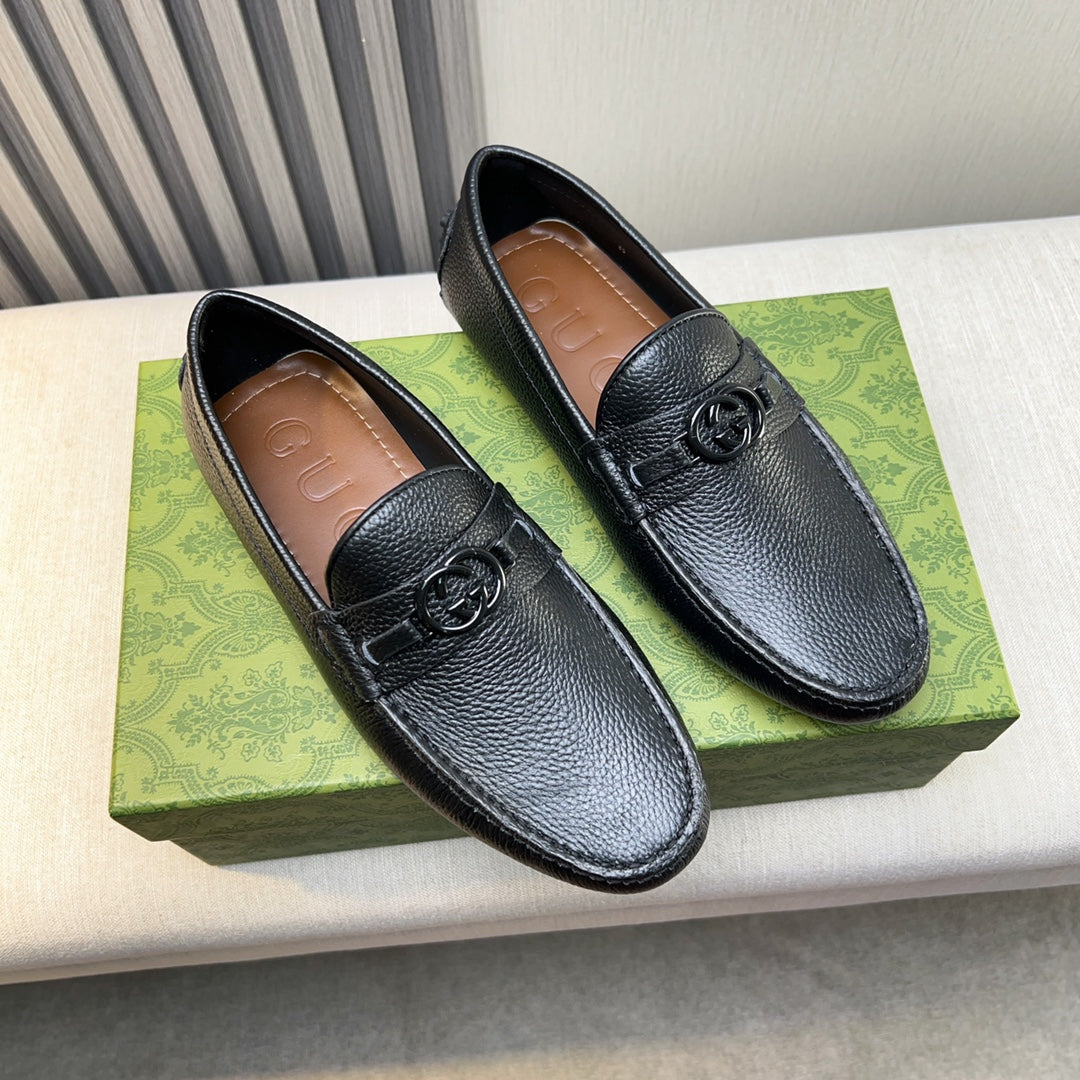Gucci Premium Leather Loafers