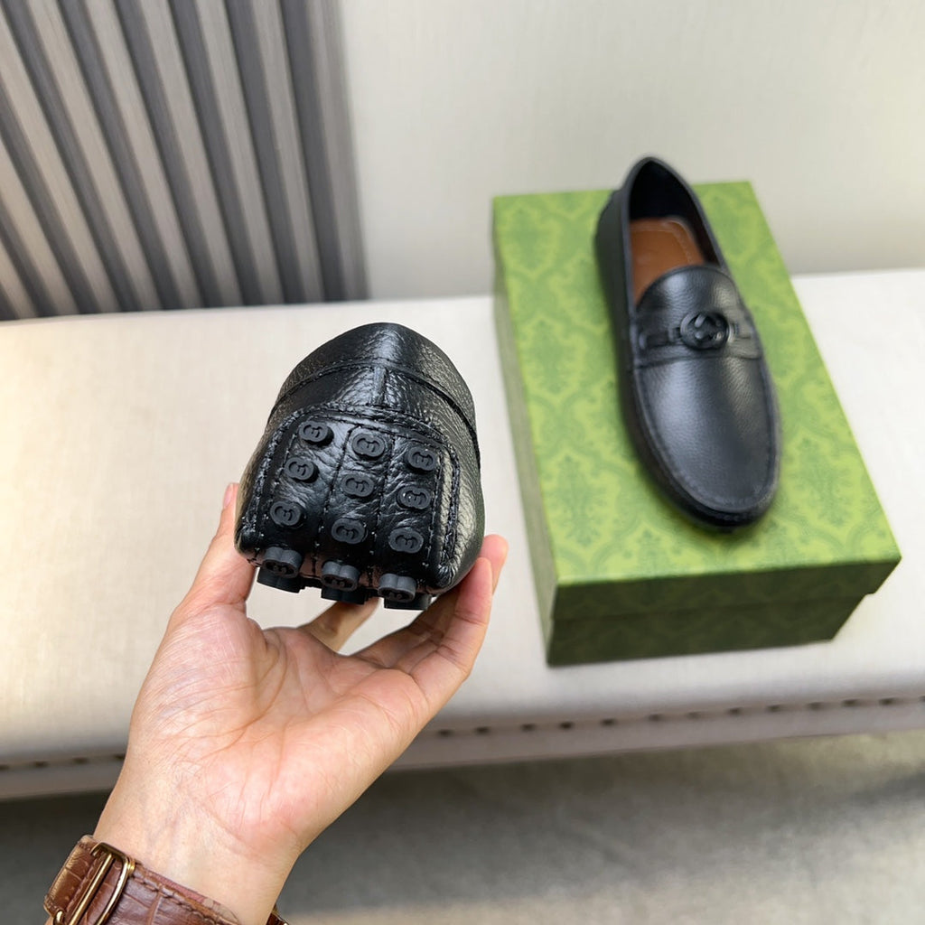 Gucci Premium Leather Loafers