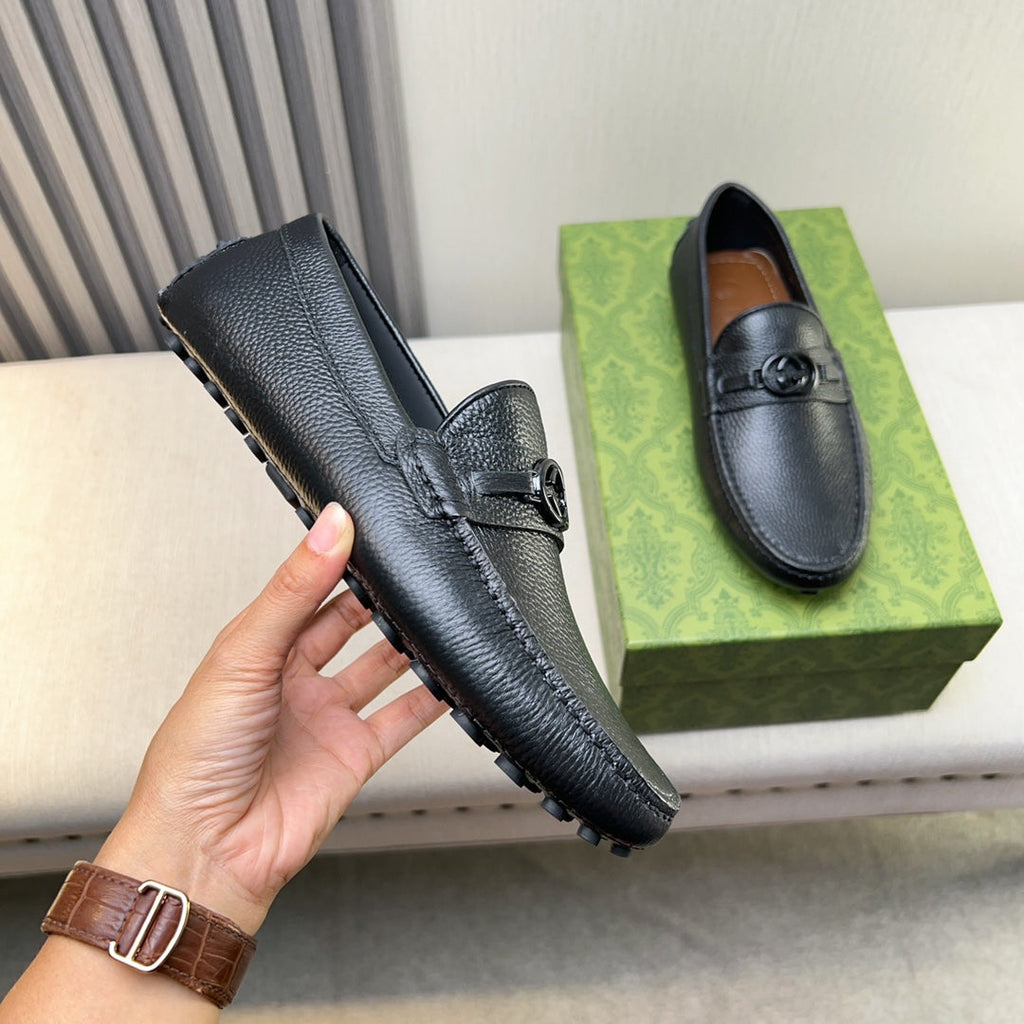 Gucci Premium Leather Loafers