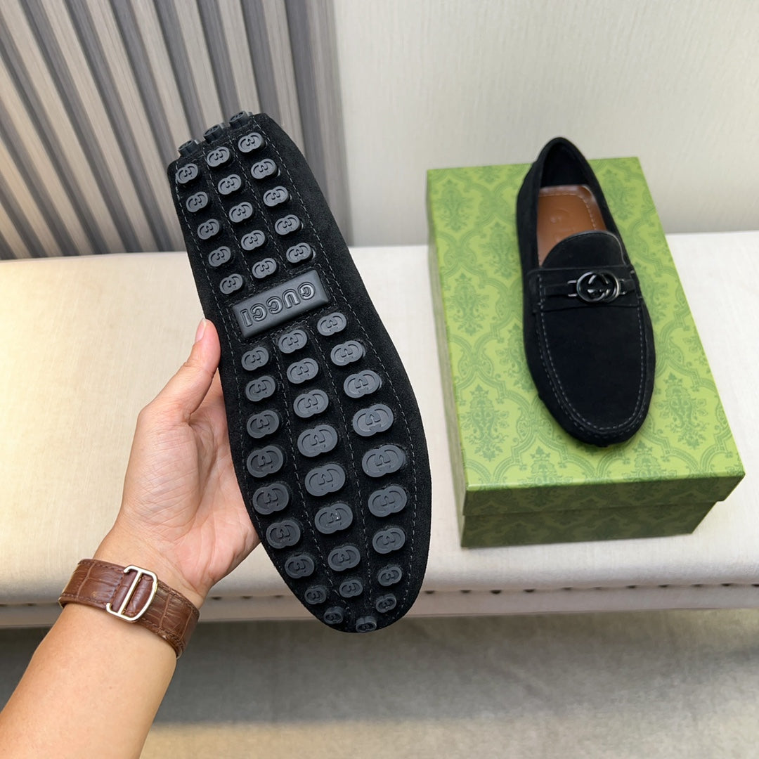 Gucci Premium Leather Loafers