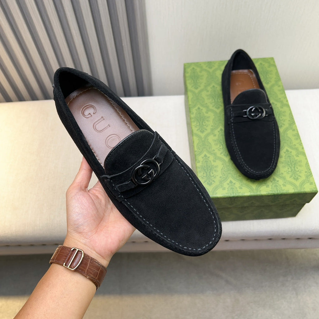 Gucci Premium Leather Loafers