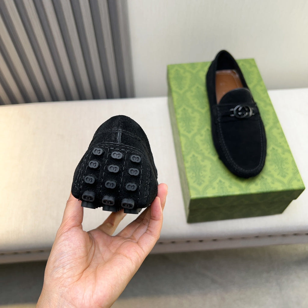 Gucci Premium Leather Loafers