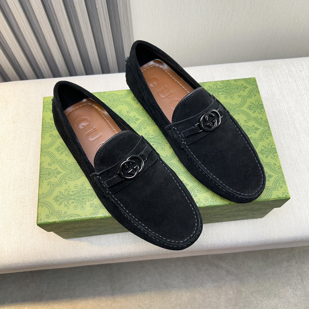 Gucci Premium Leather Loafers