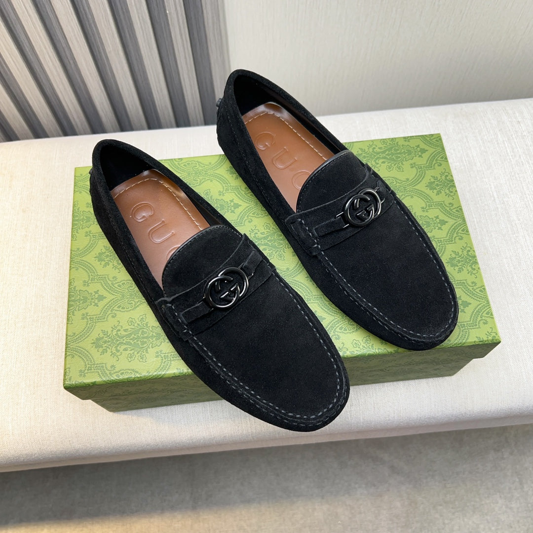Gucci Premium Leather Loafers