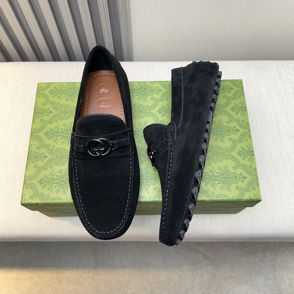 Gucci Premium Leather Loafers
