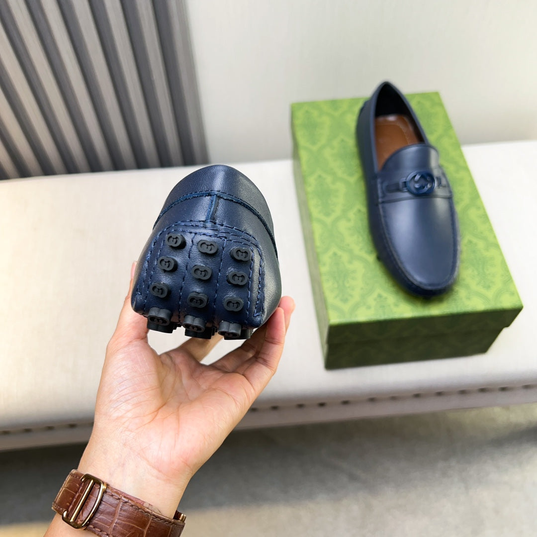 Gucci Premium Leather Loafers