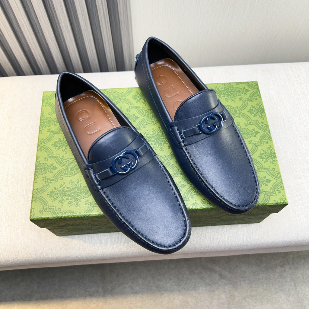 Gucci Premium Leather Loafers