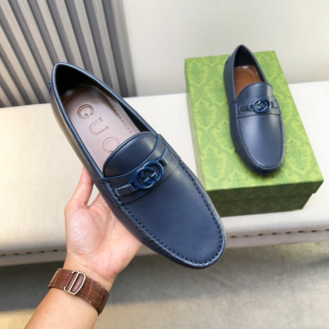 Gucci Premium Leather Loafers