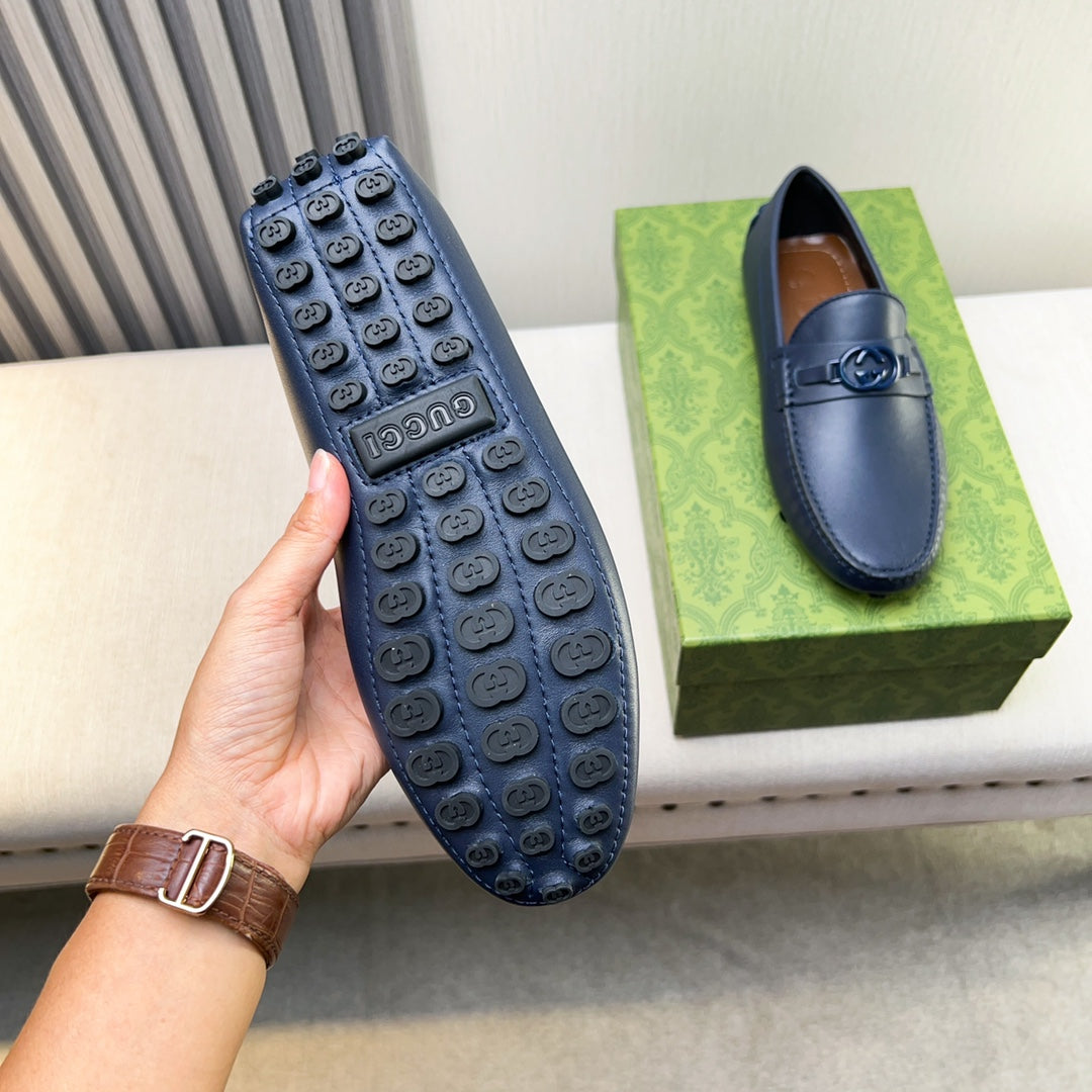 Gucci Premium Leather Loafers