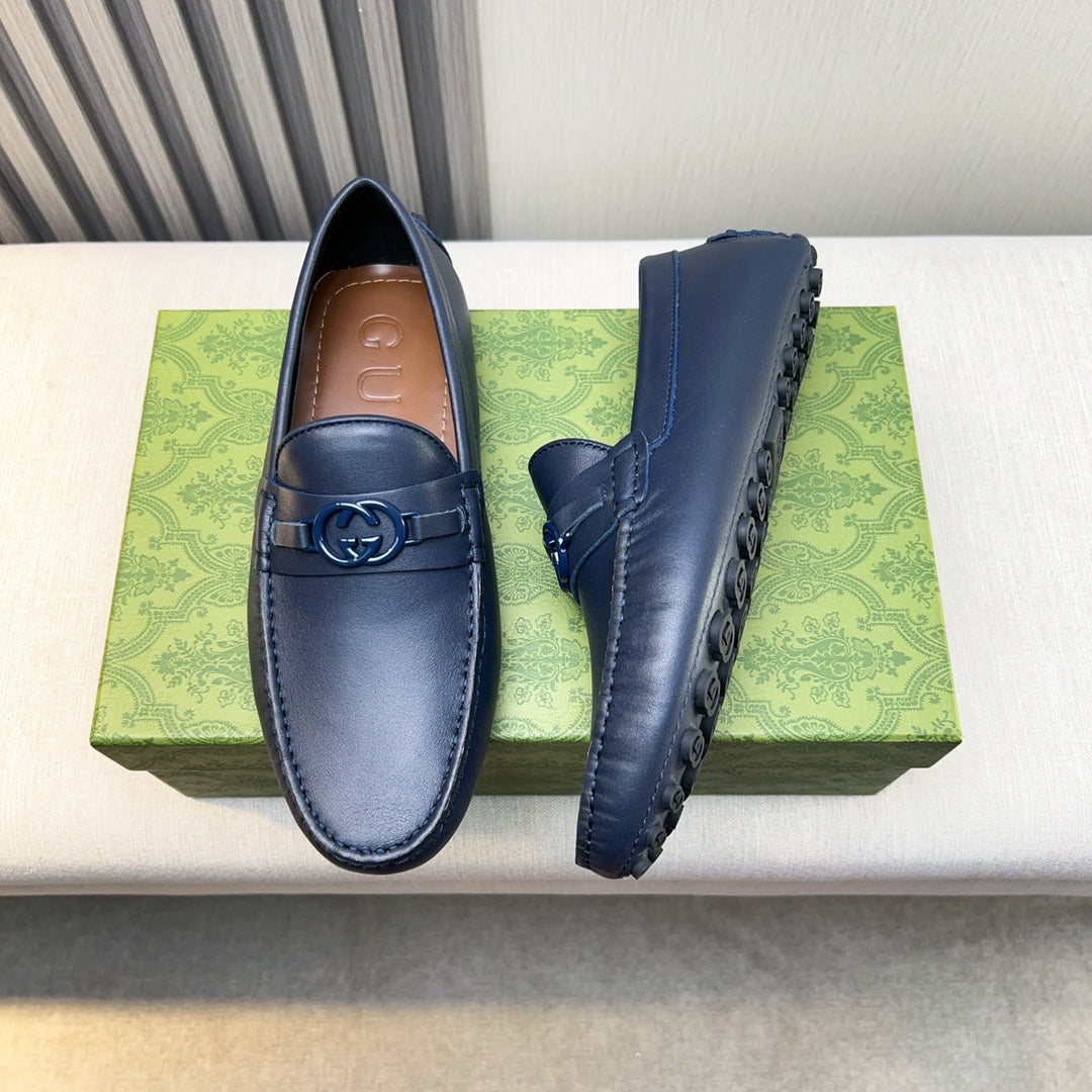 Gucci Premium Leather Loafers