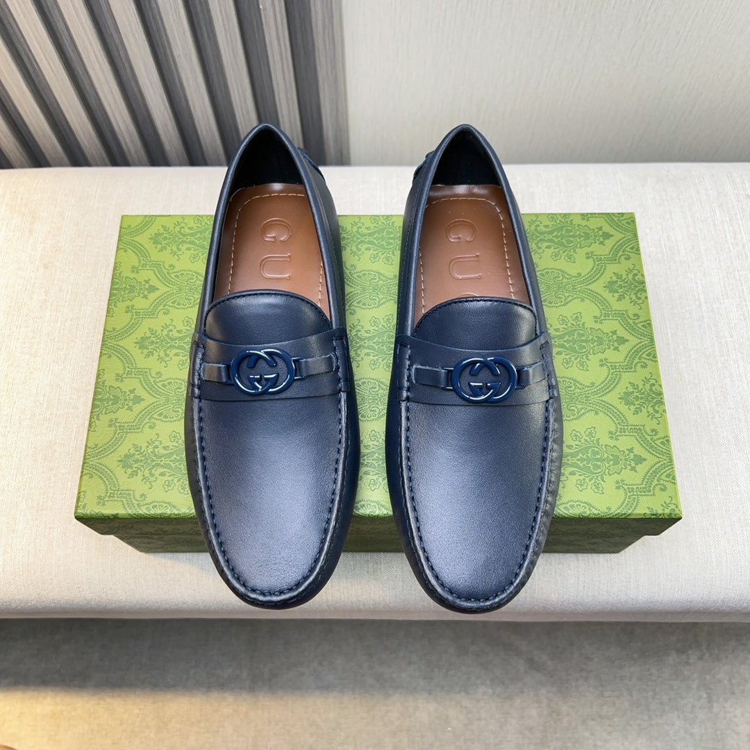 Gucci Premium Leather Loafers