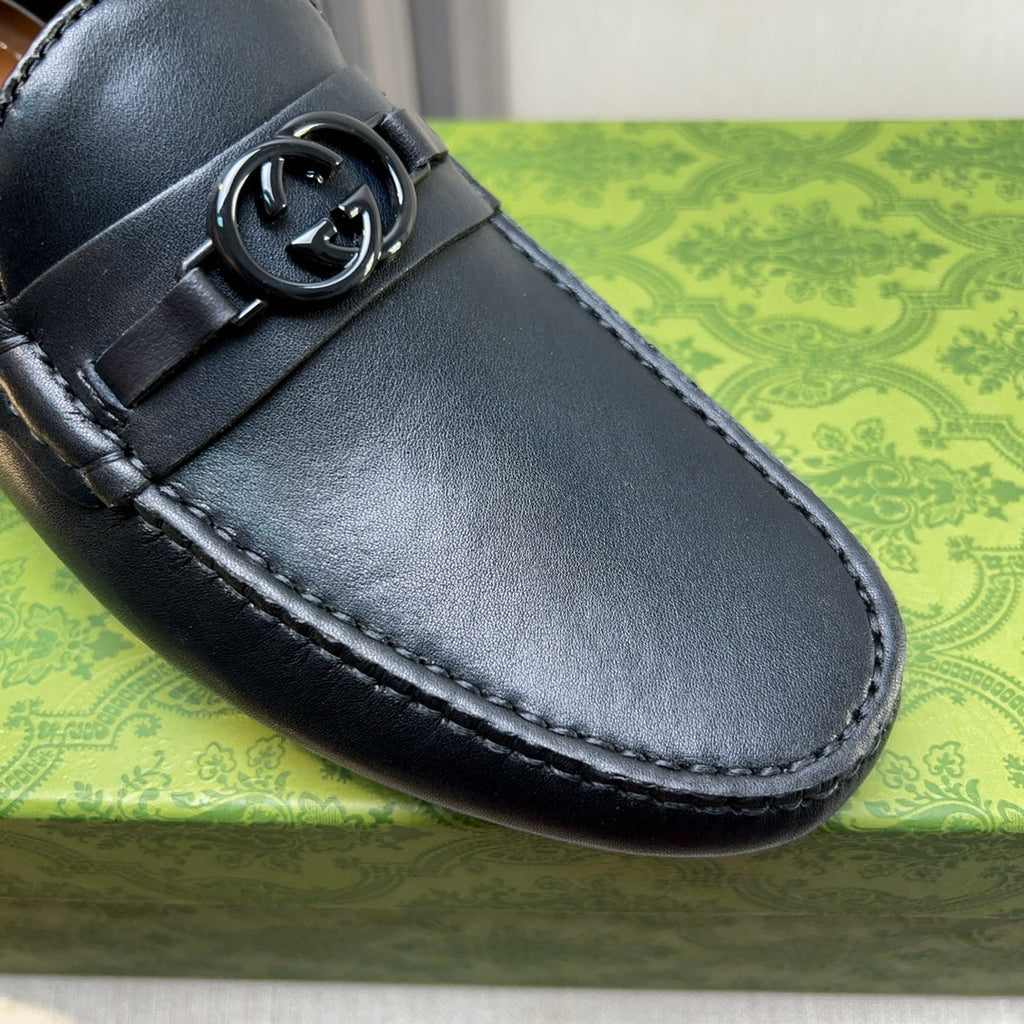 Gucci Premium Leather Loafers