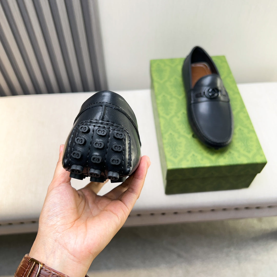 Gucci Premium Leather Loafers