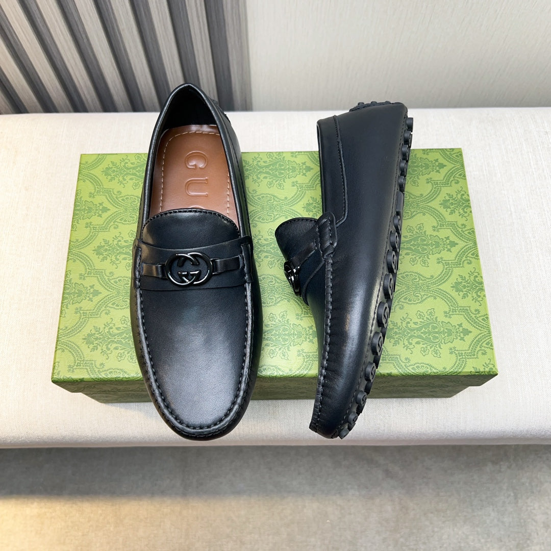 Gucci Premium Leather Loafers