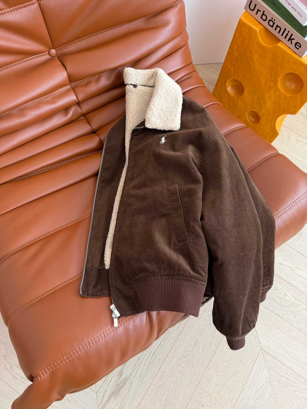 Ralph Lauren Corduroy Sherpa Lined Jacket – 25SS