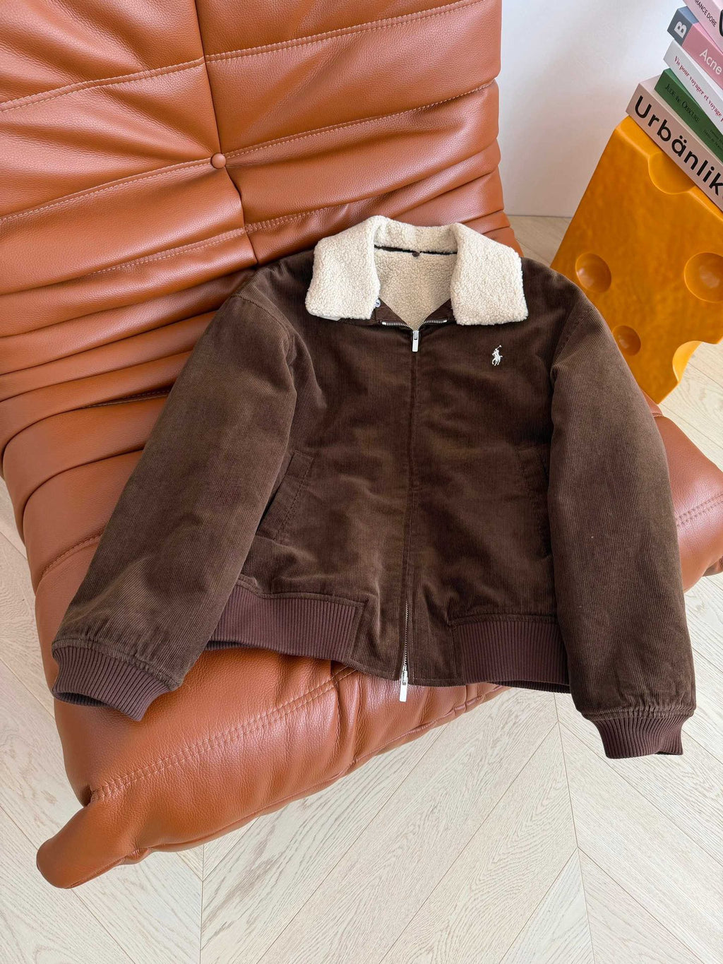 Ralph Lauren Corduroy Sherpa Lined Jacket – 25SS