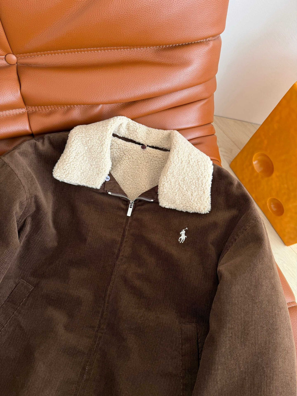 Ralph Lauren Corduroy Sherpa Lined Jacket – 25SS